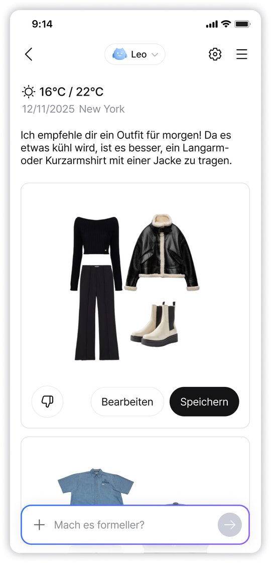 KI-Outfit-Empfehlungen