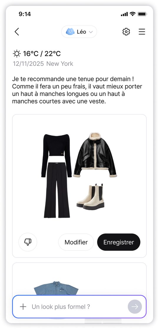 Tenues IA Personnalisées