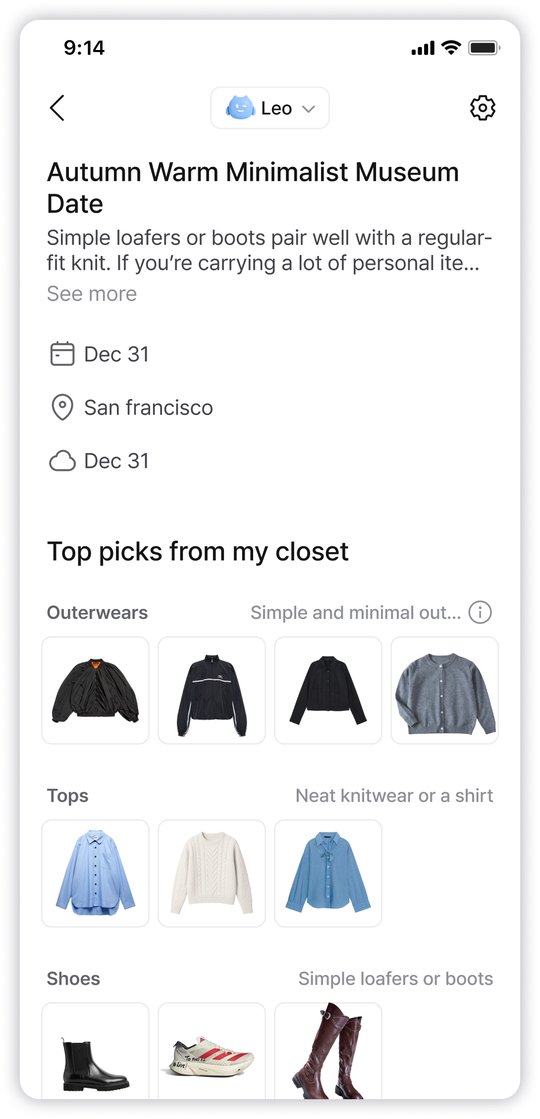 AI Outfit Recommendations