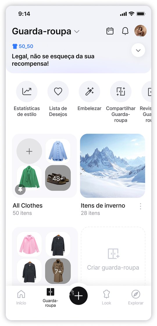 Seu Guarda-Roupa Digital