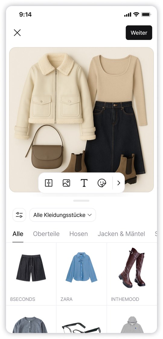 Acloset Outfit Builder