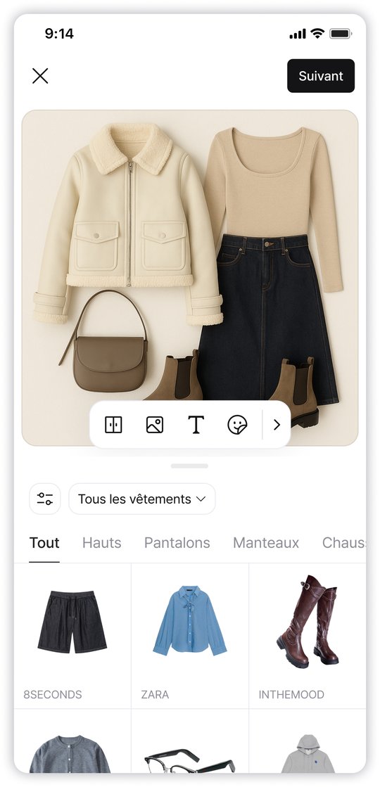 Acloset Outfit Builder