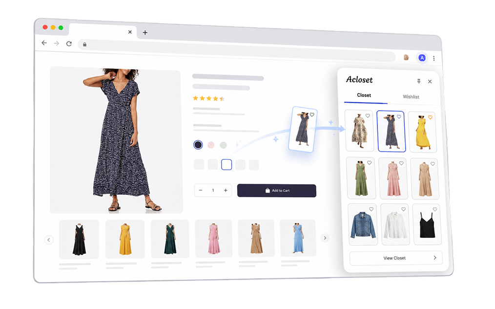Your closet, now in your browser