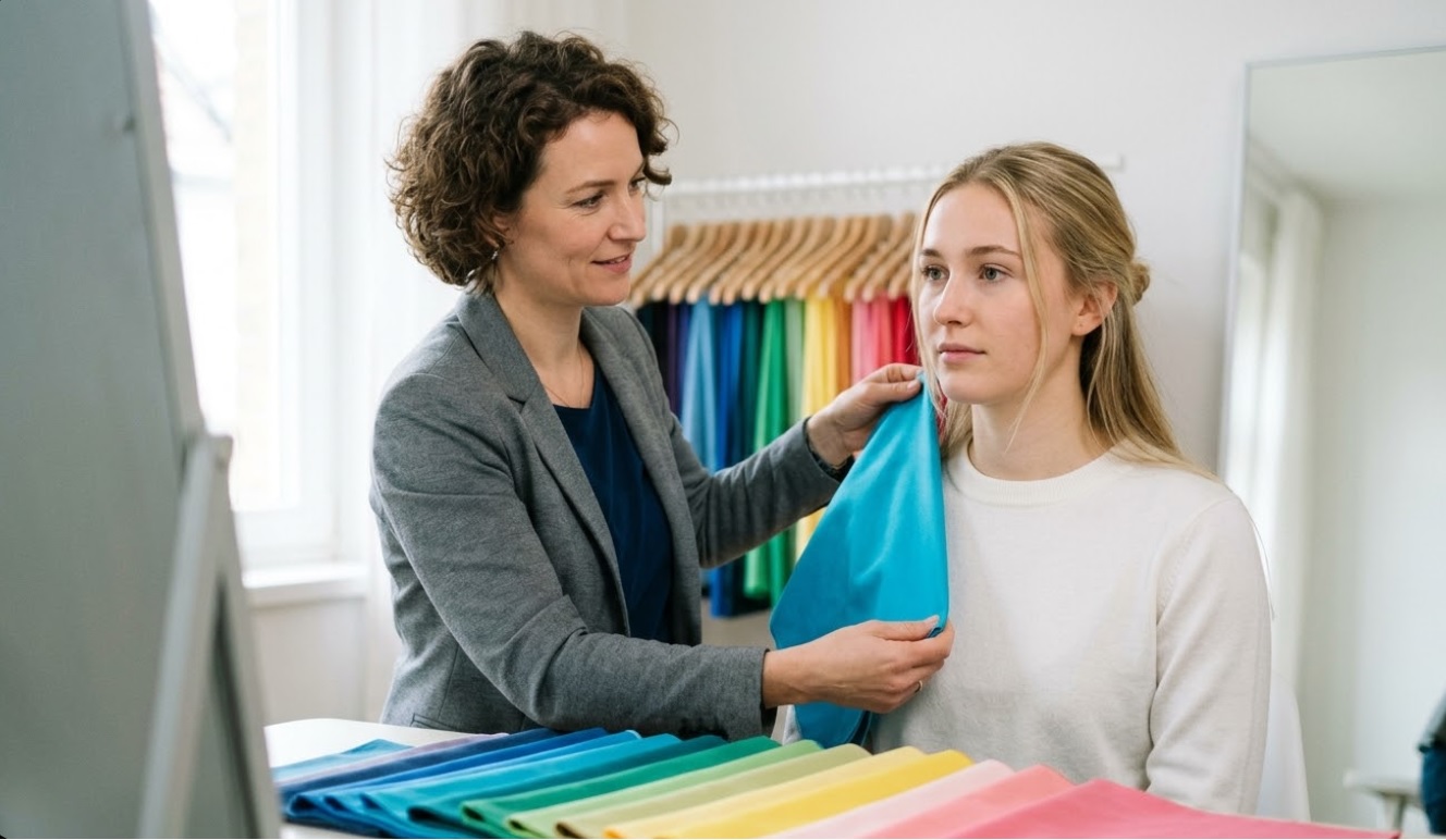 Same Face, Different Lighting: A Journey Through the Four Seasons — A Guide to Personal Color Analysis